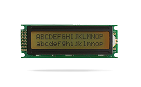 JXD1602B字符液晶 黃綠屏橙光 JXD1602B字符液晶 黃綠屏橙光