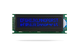 JXD1602B字符液晶 FSTN負(fù)顯 蘭字 JXD1602B字符液晶 FSTN負(fù)顯 蘭字