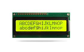 JXD1602A-S字符液晶 黃綠屏黃綠光 JXD1602A-S字符液晶 黃綠屏黃綠光