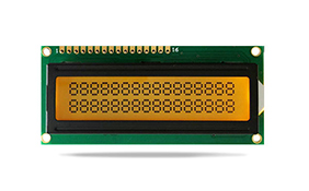 JXD1602A-S字符液晶 黃綠屏橙光 JXD1602A-S字符液晶 黃綠屏橙光