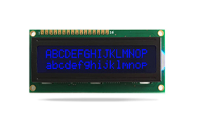 JXD1602A-S字符液晶 FSTN負(fù)顯 蘭字 JXD1602A-S字符液晶 FSTN負(fù)顯 蘭字